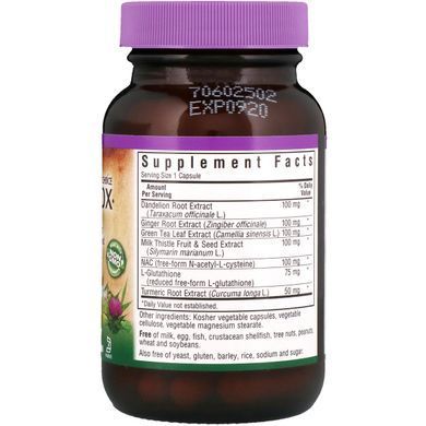 Комплекс для Детоксикации Печени, Liver Detox, Targeted Choice, Bluebonnet Nutrition, 30 растительных капсул