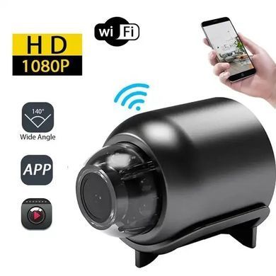 Портативная камера видеонаблюдения X5 Mini Wi-Fi 1080P с ночным видением и датчиком движения
