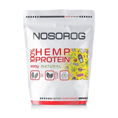 Конопляный протеин NOSOROG 100% Hemp Protein 400 грамм Без вкуса