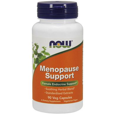 Витамины при менопаузе Now Foods Menopause Support (90 капс)