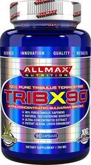 Трибулус террестрис All Max Nutrition TribX90 (90 капс) алл макс