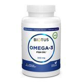 Омега-3, риб'ячий жир, Omega-3 Fish Oil, Biotus, 180 капсул (1000 мг на 2 капсули)