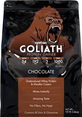 Гейнер для набора массы Syntrax Goliath Protein Gainer 5440 г голиаф chocolate