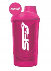 Шейкер спортивный SFD Nutrition Shaker 600 мл Pink Magic Magenta