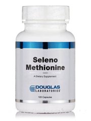 Селен метіонін Douglas Laboratories Seleno-Methionine 200 мкг 100 капсул