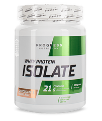 Сироватковий протеїн ізолят Progress Nutrition Whey Protein Isolate 500 г Шоколад і фундук