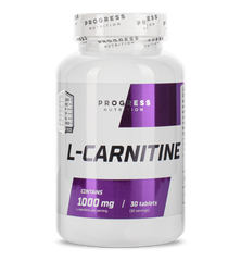 Л-карнітин Progress Nutrition Carnitine 1000 30 таблеток
