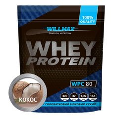 Сывороточный протеин концентрат Willmax Whey Protein 80 40 г кокос