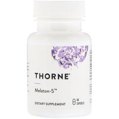 Мелатонин Thorne Research Melatonin-5 60 капсул