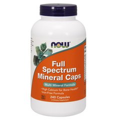 Минеральный комплекс Now Foods Full Spectrum Minerals Caps (240 капс)