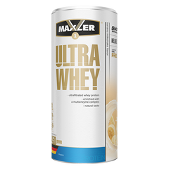 Сироватковий протеїн концентрат Maxler Ultra Whey 450 грам Банановий Мілкшейк