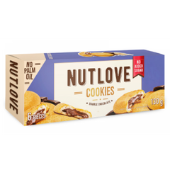 Фитнес печенье AllNutrition Nutlove Cookies 130 г Double Chocolate