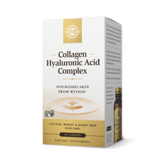 Колаген с гиалуроновой кислотой Solgar Collagen Hyaluronic Acid Complex 30 таблеток