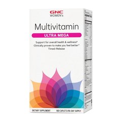 Витамины для женщин Women's Ultra Mega Multivitamin 180 каплет