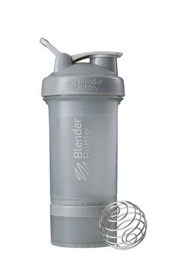 Шейкер спортивний BlenderBottle ProStak 22oz/650ml з 2-ма контейнерами Grey (ORIGINAL)