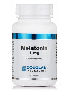 Мелатонін Douglas Laboratories Melatonin 1 мг 60 таблеток