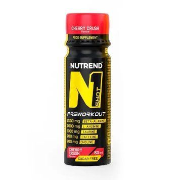 Шот для энергии вишня Nutrend N1 Shot 60 мл