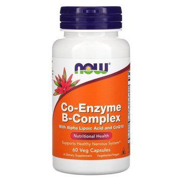 Комплекс витаминов группы Б Now Foods Coenzyme B-Complex 60 капсул