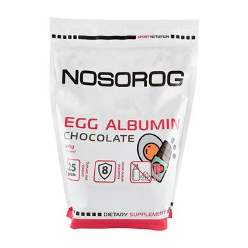 Яєчний протеїн NOSOROG EGG Albumin 1000 г chocolate