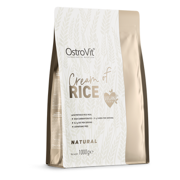 Каша Рисовая растворимая OstroVit Cream of Rice 1000 г Natural