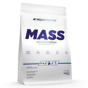Гейнер для набору маси AllNutrition Mass Acceleration 3000 г cappuccino
