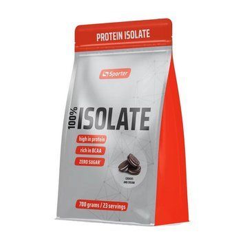 Сывороточный Протеин Изолят Sporter 100% Isolate 700 г Cookies and Cream
