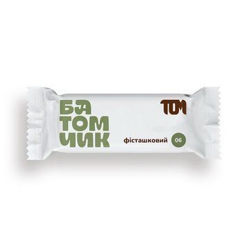 Протеиновый батончик TOM Batomchik 45 г Pistachio
