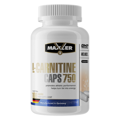 Л-карнітин Maxler L-Carnitine Caps 750 100caps