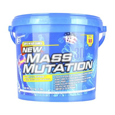 Гейнер для набору маси Megabol Mass Mutation 2,27 кг banana sweet