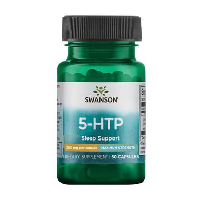 5-гидрокситриптофан Swanson 5-HTP 200 mg 60 капсул
