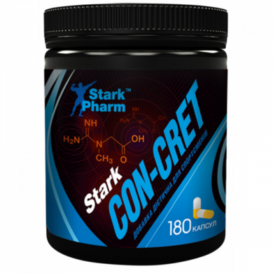 Креатин гидрохлорид Stark Pharm Stark CON-CRET Big Caps 750mg 180 капсул