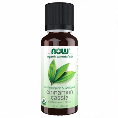 Ефірна олія кориці касії Now Foods Org Cinnamon Cassia Oil 30 мл