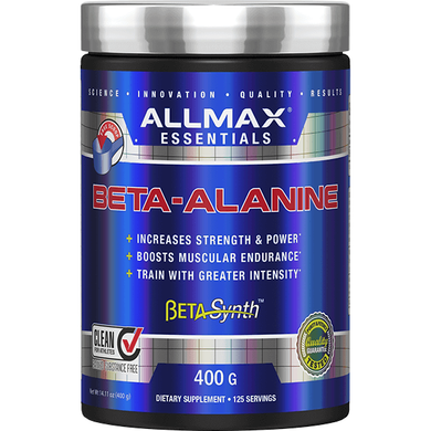 Бета-аланин AllMax Nutrition Beta-Alanine 400 грамм