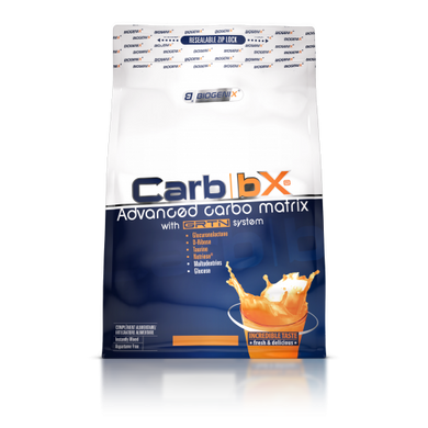 Енергетик карбо вуглеводи Biogenix Carb BX 1000 грамів Апельсин