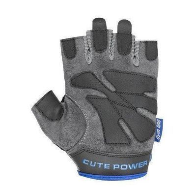 Перчатки для фитнеса и тяжелой атлетики Power System Cute Power PS-2560 женские Blue XS