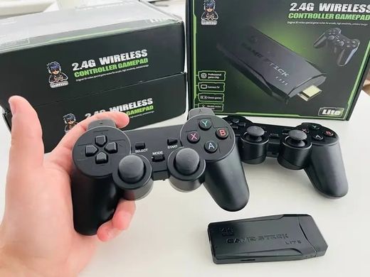 Игровая приставка на 10000 игр эмулятор Dendy та Sega HDMI 4K Bluetooth 2.4 Game Boy, Nintendo, Atari, PlayStation 1
