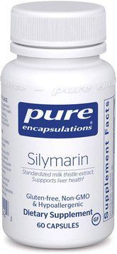 Силімарин, Silymarin, Pure Encapsulations, 60 капсул