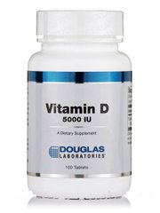 Вітамін Д Douglas Laboratories Vitamin D 5000 МО 100 таблеток
