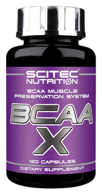 БЦАА Scitec Nutrition BCAA X 120 капсул