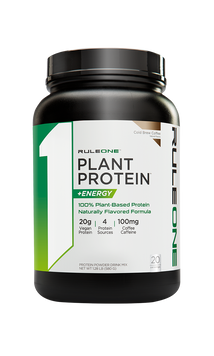 Рослинний протеїн R1 (Rule One) Plant Protein + Energy 580 г Колд брю