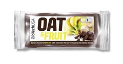 Протеиновый батончик BioTech Oat Bar 70 грамм Шоколад Банан
