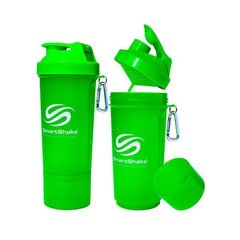 Шейкер спортивный SmartShake Slim NEON Green (500 мл)