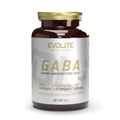 ГАМК Evolite Nutrition GABA 375мг 180 вег. капсул