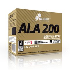 Альфа-липоевая кислота Олимп OLIMP ALA 200 (120 caps)