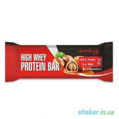 Протеиновый батончик Activlab High Whey Protein Bar 44 г nuts & caramel