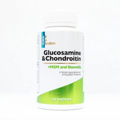 Комплекс для суставов глюкозамин хондроитин ABU All Be Ukraine (Glucosamine & Chondroitin) 120 капсул