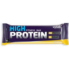 Протеїнові батончики VP Lab Hi Protein Fitness Bar 50 г banana