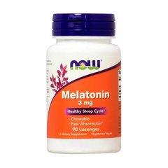 Мелатонин Now Foods Melatonin 3 mg (90 капс) нау фудс