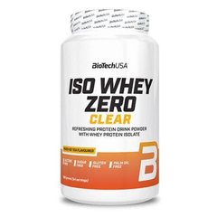 Сироватковий протеїн ізолят BioTech Iso Whey Zero Clear (1362 г) Peach Ice Tea