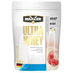 Комплексный протеин Maxler Ultra Whey (900 г) пакет макслер strawberry milkshake